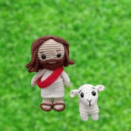 Jesus e cordeirinho