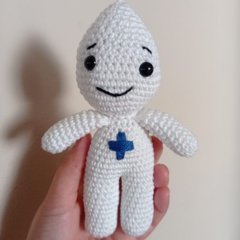 Zé gotinha amigurumi